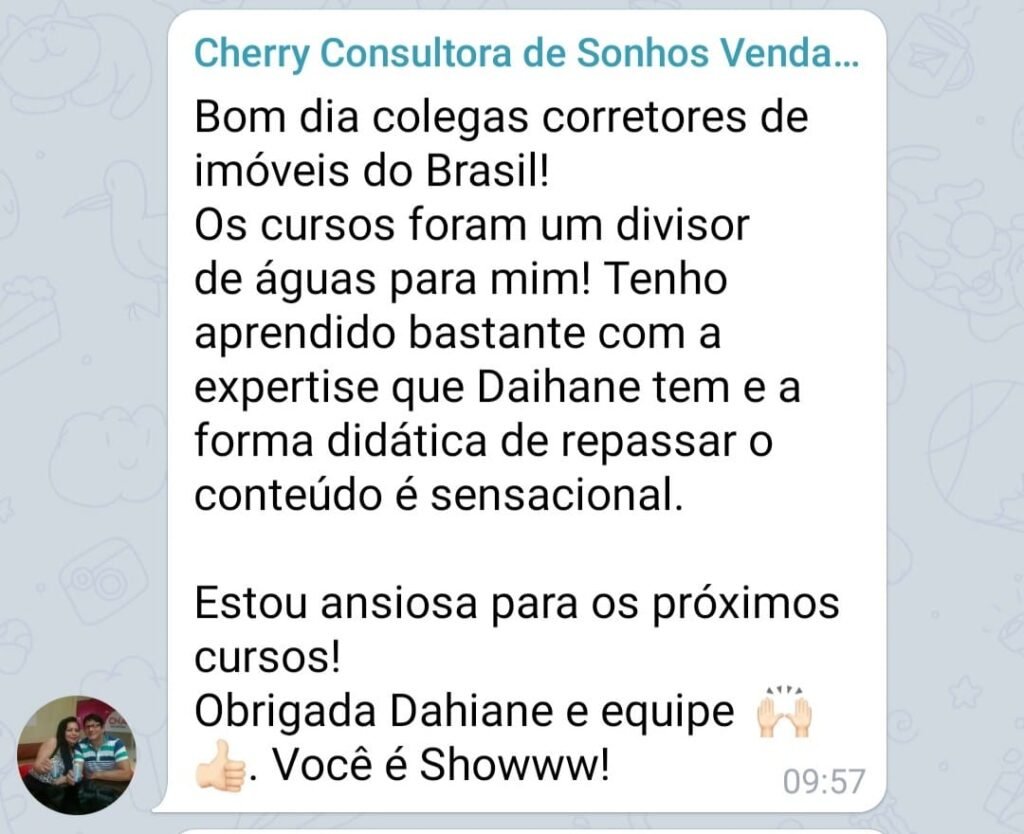 depoimento curso de locação e administração de imóveis - daihane cezar - 01